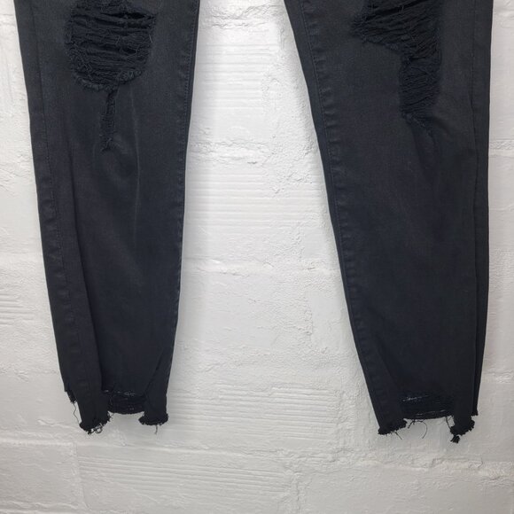 Kut From The Kloth Women's Size 6 Jeans Reese Fab Ab Ankle Straight Leg Black - Picture 6 of 9